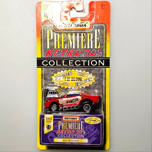 MATCHBOX Premiere Retro 70's Collection Big Banger Car Model - Picture 6 of 13